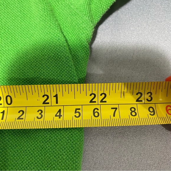 Lacoste Regular Fit Polo Men's Size 7 (2XL) - Green Solid - Picture 6 of 8